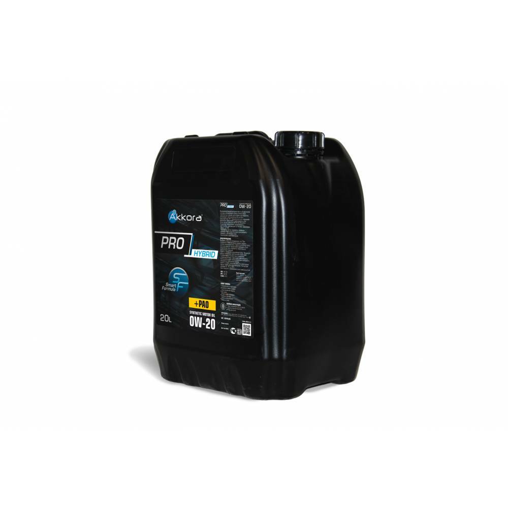 Akkora PRO 0w-20 HYBRID 20л